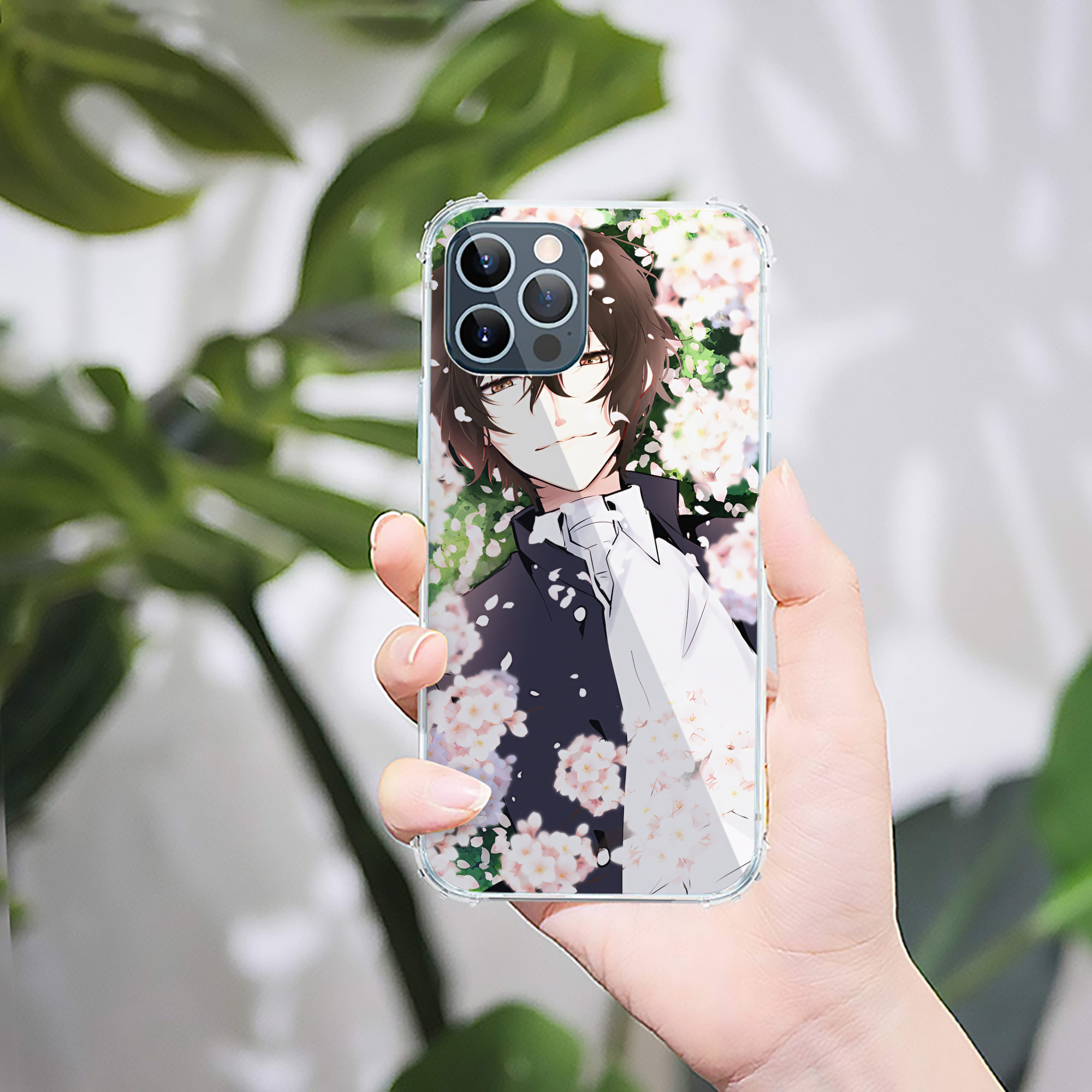 （画像用） 文豪ストレイドッグス Bungo Stray Dogs 【iPhone 12シリーズ対応】透明スマホケース（クリアソフトケース）